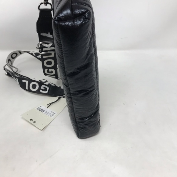 kangol x H&M Black Quilted Crossbody Bag NWT - Picture 6 of 9